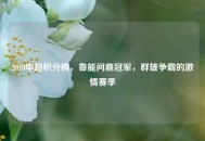 2010中超积分榜，鲁能问鼎冠军，群雄争霸的激情赛季