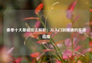 泰拳十大基础技法解析：从入门到精通的实战指南