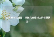 丁俊晖塞尔比直播：斯诺克巅峰对决的智慧博弈