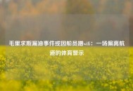 毛里求斯漏油事件或因船员蹭wifi：一场偏离航道的体育警示
