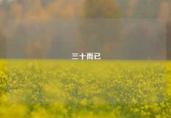 三十而已