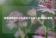 喀麦隆国家队公布最新大名单，备战国际赛事