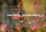 三棱柱绘制教程，详细步骤与实用技巧