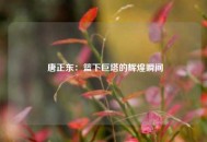  唐正东：篮下巨塔的辉煌瞬间