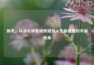 陈龙，从羽毛球赛场辉煌到人生新篇章的华丽转身