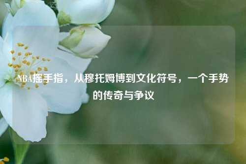 NBA摇手指，从穆托姆博到文化符号，一个手势的传奇与争议