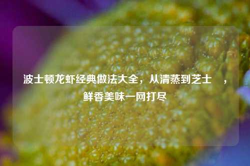 波士顿龙虾经典做法大全,从清蒸到芝士焗,鲜香美味一网打尽