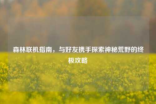 森林联机指南,与好友携手探索神秘荒野的终极攻略