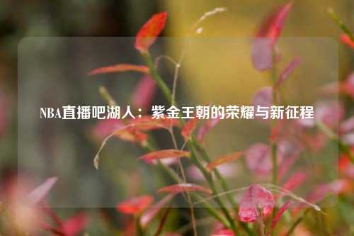 NBA直播吧湖人：紫金王朝的荣耀与新征程