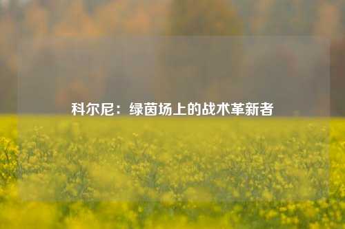 科尔尼：绿茵场上的战术革新者